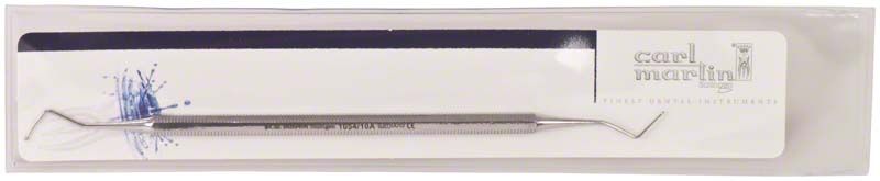 Zahnmedizinisches Kugelstopfer-Instrument mit doppelendigen Spitzen in Verpackung.