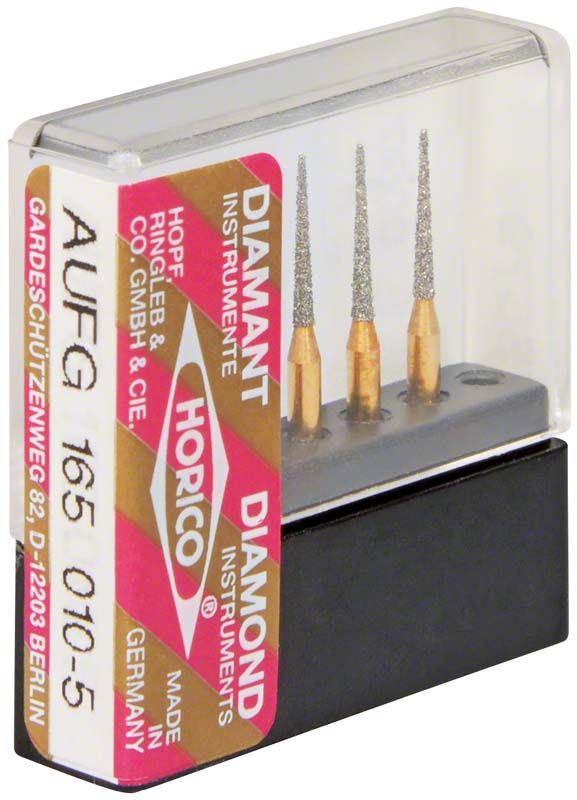 Diamantschleifer Löwenschleifer AuFG 165 010-5 in transparenter Verpackung.