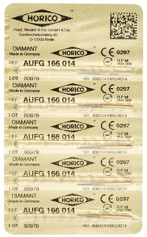 Verpackung der Löwenschleifer AuFG 166 014 mit Diamantbeschichtung.