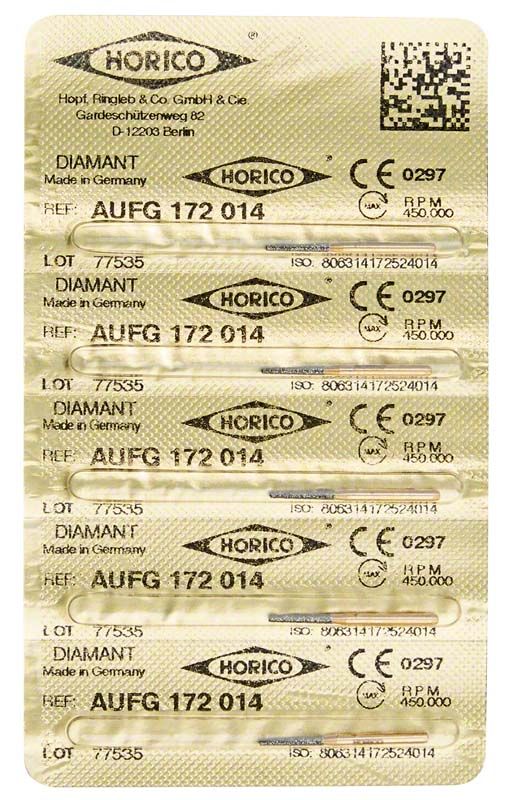 Verpackung von Löwenschleifer AuFG 172 014, diamantbeschichtet.