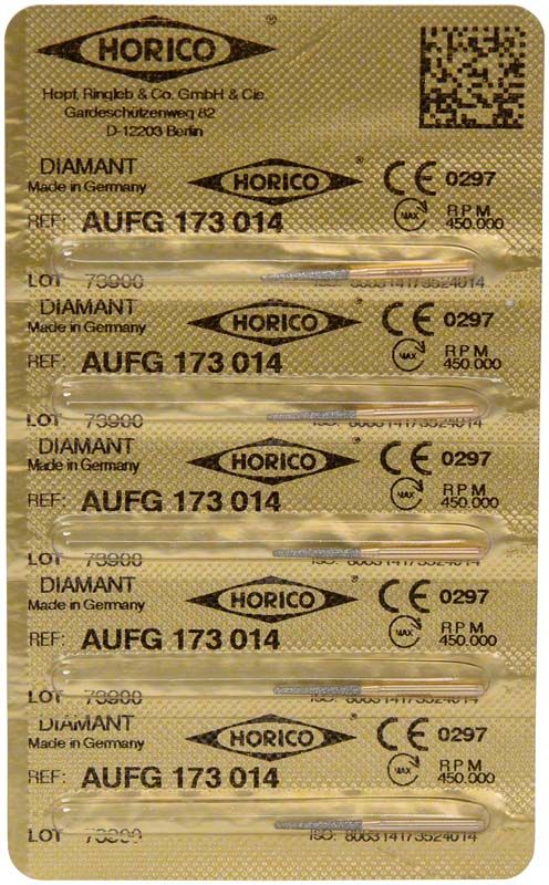 Verpackung der Löwenschleifer AuFG 173 014 mit Diamantbeschichtung.
