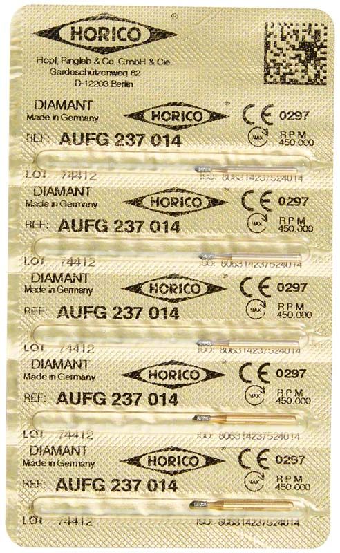 Verpackung von Löwenschleifer AuFG 237 014 Diamant-Schleifkörpern