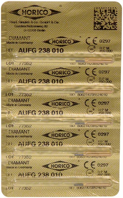 Verpackung mit Löwenschleifer AuFG 238 010, Diamant, Made in Germany.