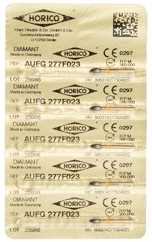 Verpackung der Löwenschleifer AuFG 277F 023 mit Produktinformationen.