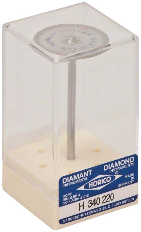 DIAFLEX Diamantscheibe H 340 220 in transparenter Kunststoffverpackung.