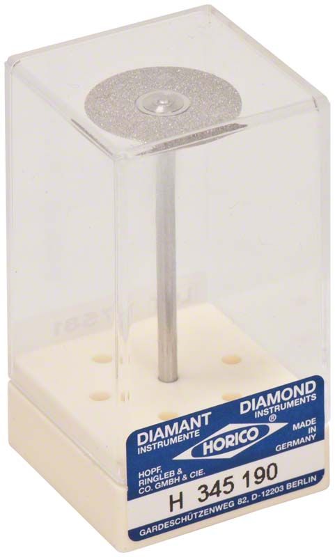 DIAFLEX® Diamantscheibe H 345 190 in transparenter Verpackung.