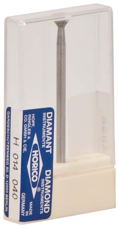 Diamantbohrer H 014 040 in transparenter Kunststoffverpackung.