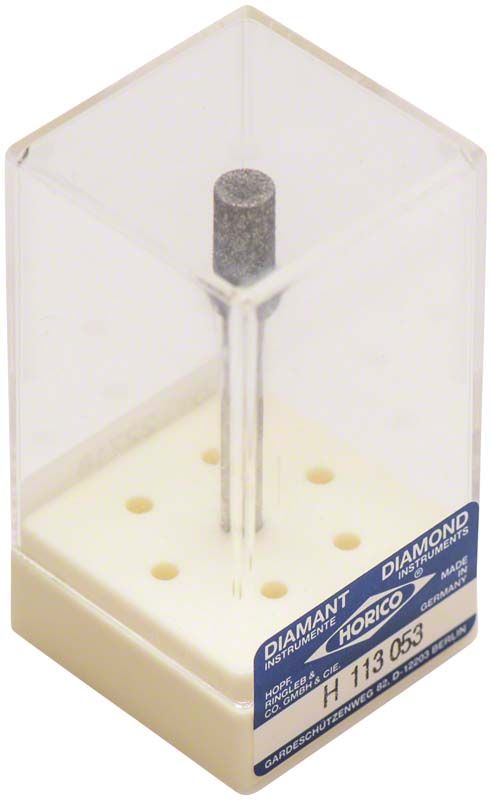 Diamant-Schleifinstrument H 113 053 in transparenter Verpackung.