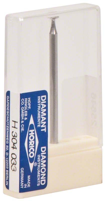 Diamant-Bohrer H 304 033 in transparenter Kunststoffverpackung.