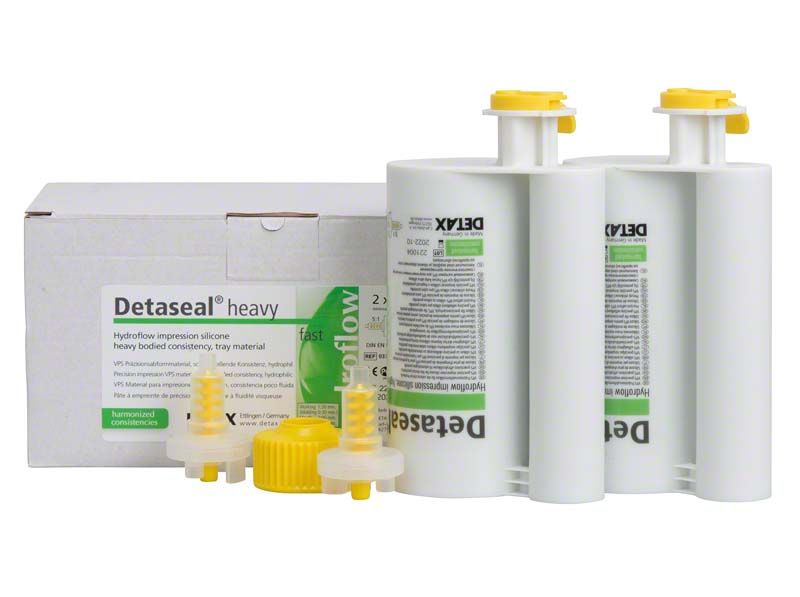 Detaseal Hydroflow Heavy Kartuschen 2 x 360ml mit Zubehörteilen.