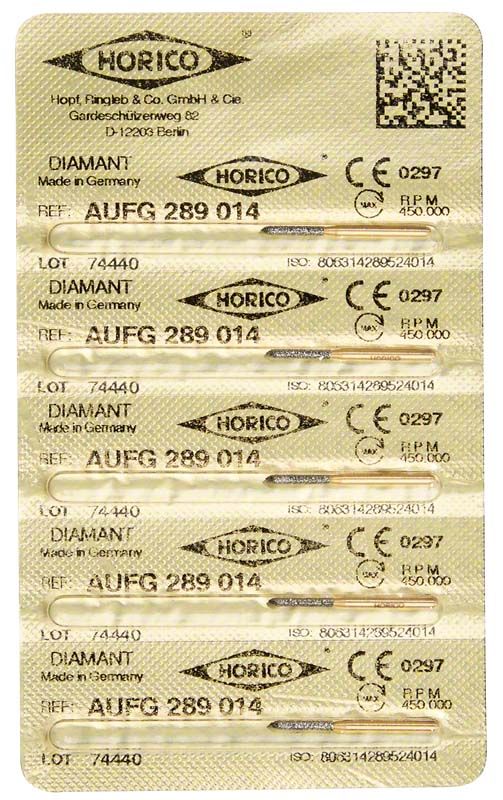 Verpackung von Löwenschleifer AuFG 289 014 mit CE-Zeichen.