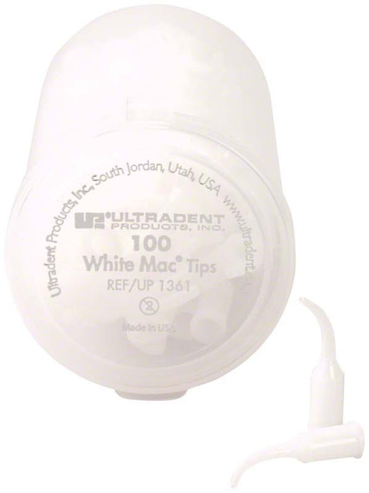 Image of White Mac Tip 2,0 gebogen 100er