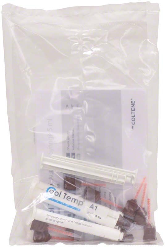 Cool Temp® Natural A1 Spritze 2x5ml in durchsichtiger Verpackung.