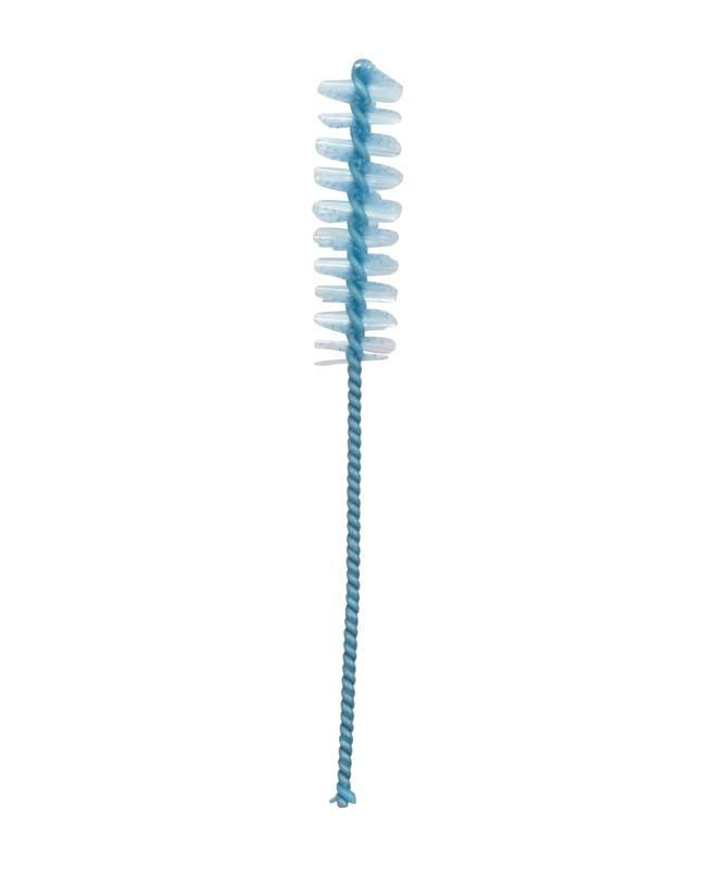 Interdentalbürste GUM® PROXABRUSH® CLASSIC mit violettem Griff und weißen Borsten.