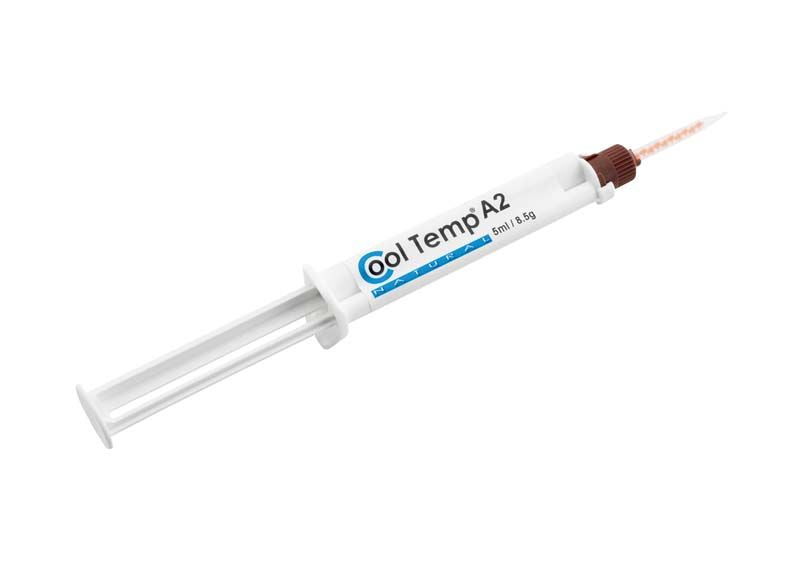 Cool Temp® Natural A2 Spritze 5ml mit brauner Kappe auf weißem Hintergrund.