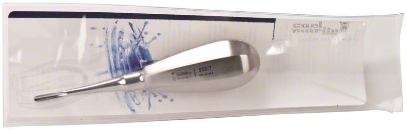 Wurzelheber Figur 558/7, 3,5mm breit in Kunststoffverpackung.