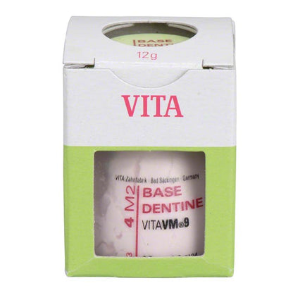 VITA VM9 Base Dentin 4M2 in Verpackung mit Sichtfenster.