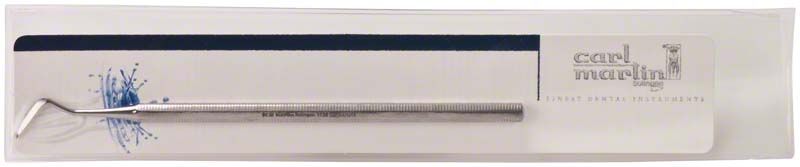 Füllungsentferner Cavitheber aus Edelstahl in Verpackung.