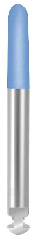 Blauer, grober Zylinderaufsatz für dentalen Prophylaxezylinder EVE PROPHYCLEAN® PC103G.