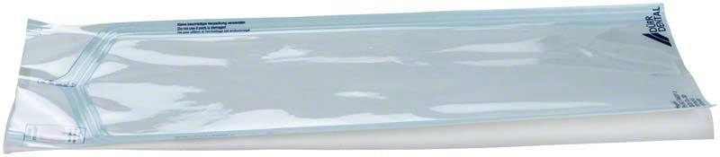 Hygofol Sterilisationsbeutel 100 x 300mm aus Klarsichtfolie.