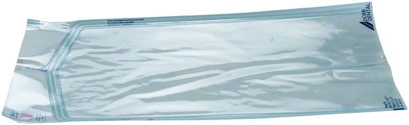 Hygofol Sterilisationstüte 150 x 300 mm aus transparentem Folienmaterial.