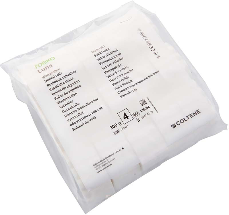 Luna Watterollen Gr. 4, 300g Beutel mit Produktinformationen.