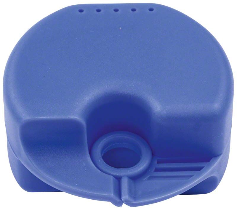 Quick-Box Gr. 1 violett für dentalen Apparaturen mit Luftlöchern.