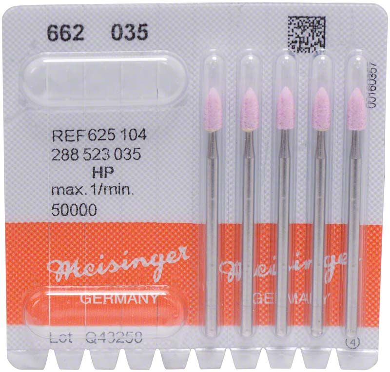 Schleifer rosa medium H 662 035 in Blisterverpackung.
