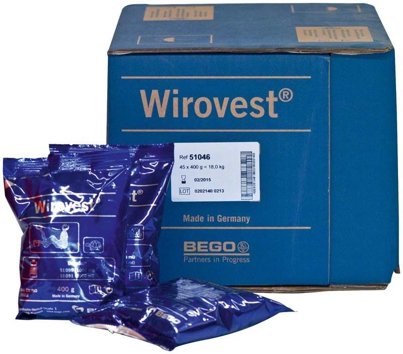 Wirovest® 45 x 400g Verpackung mit zwei lila Beuteln.