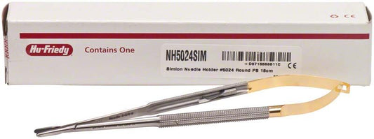 Image of Castroviejo Nadelhalter Perma Sharp gerade - Simion , runder Griff , schweres Maul