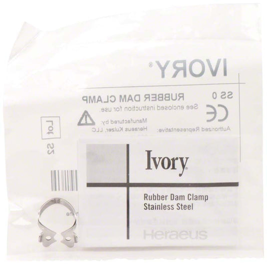 Image of Ivory® Kofferdamklammer Figur 0, OK/UK Prämolaren
