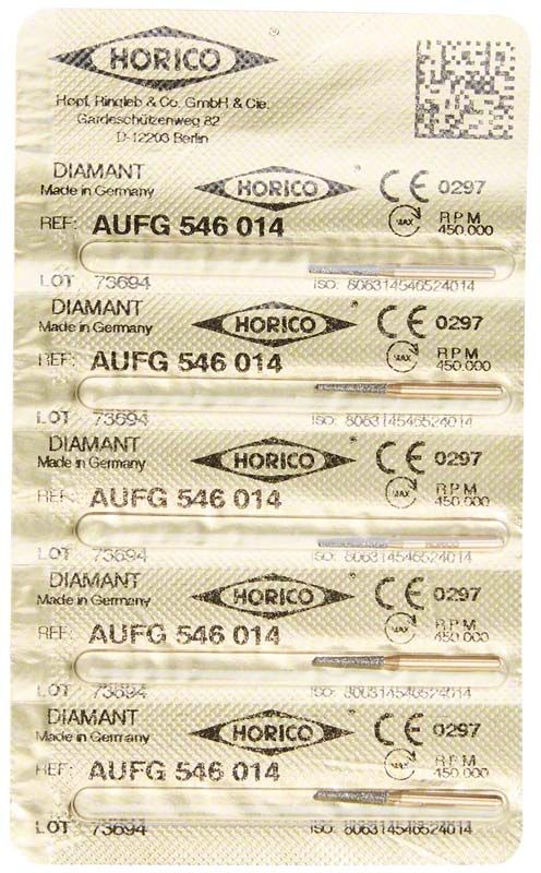Verpackung von Löwenschleifer AuFG 546 014 mit Diamantbeschichtung.