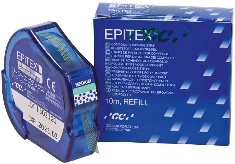 EPITEX™ Refill mittel grün Finier- und Polierstreifen-Verpackung.