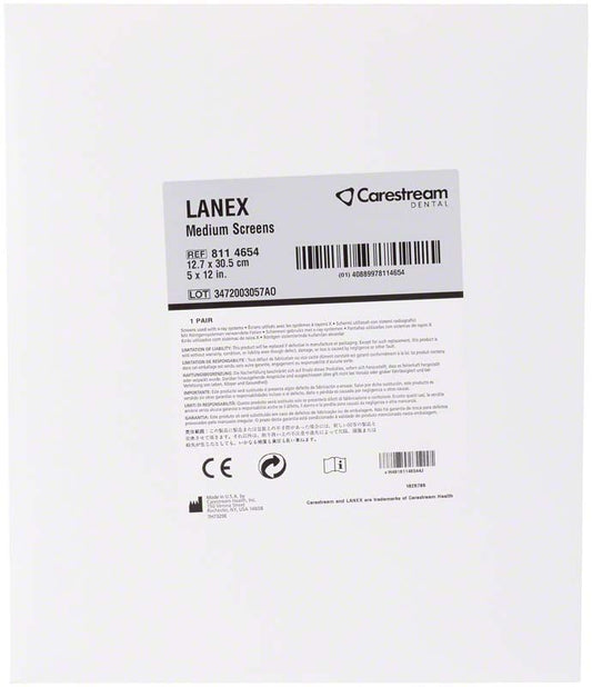 Image of Kodak Lanex Folie Medium 12,7 x 30,5cm