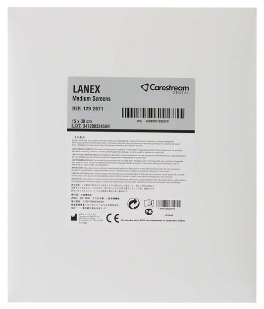 Image of Kodak Lanex Folie Medium 15 x 30cm