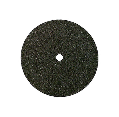 Extradünne Spezialtrennscheibe für Keramik in Dentaltechnik, schwarz.