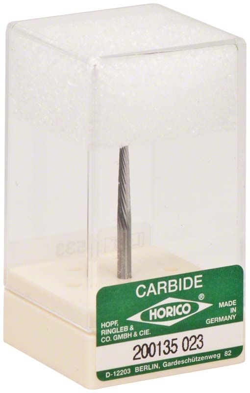 Hartmetallfräser 200 135 023 in transparenter Kunststoffverpackung.