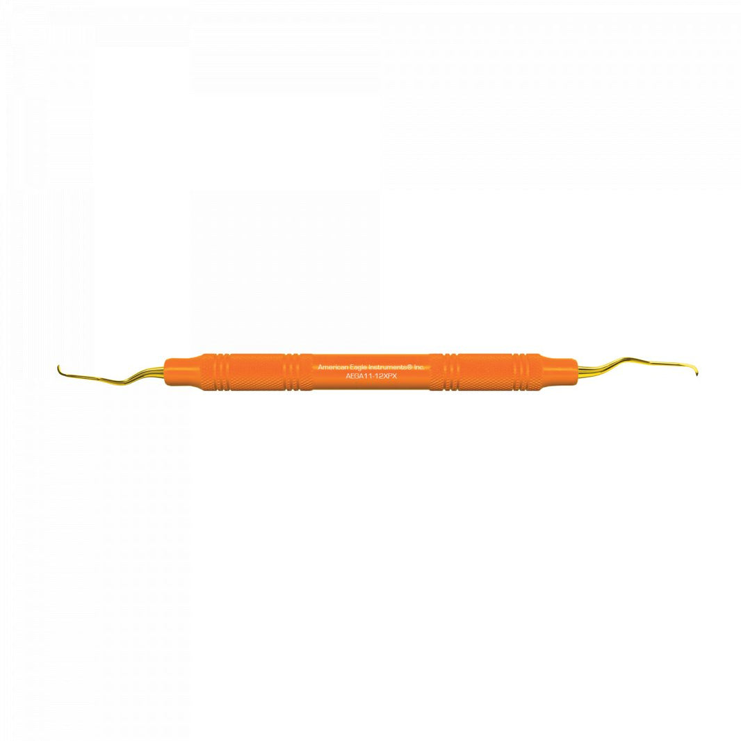 American Eagle XP Gracey +3 Access Kürette mit orangefarbenem EagleLite® Handgriff.