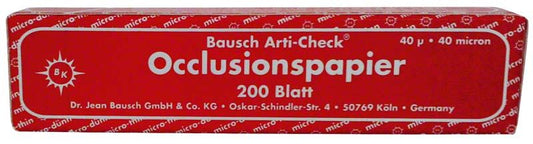 Image of Arti-Check® Occlusionspapier 40µ Heftchenpackung - rot