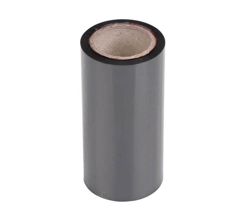 Schwarze Arti-Fol® Plastik 8µ Rolle ohne Verpackung, Detailansicht.