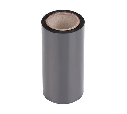 Schwarze Arti-Fol® Plastik 8µ Rolle ohne Verpackung, Detailansicht.