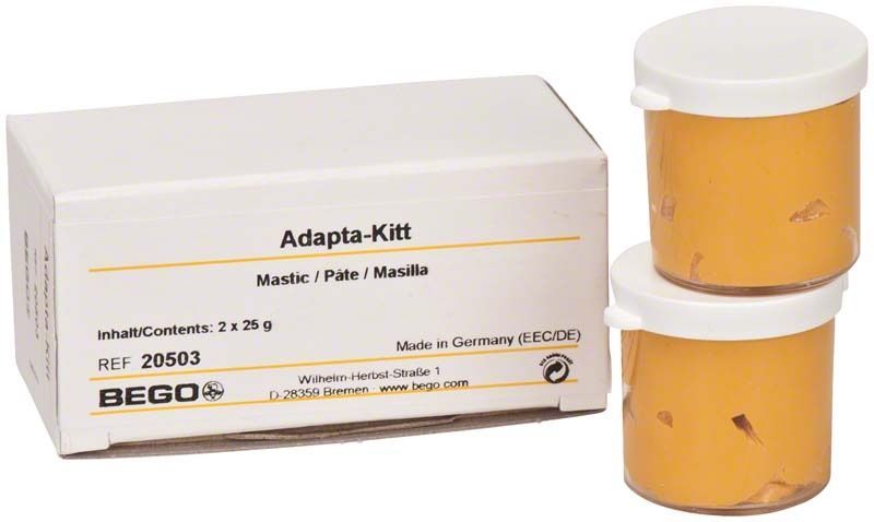 Adapta-Kit Nachfüllpackung mit zwei Behältern und Verpackung von BEGO.