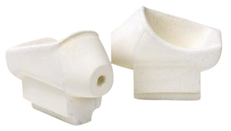 Keramik-Schmelztiegel für EM in weißer Farbe.