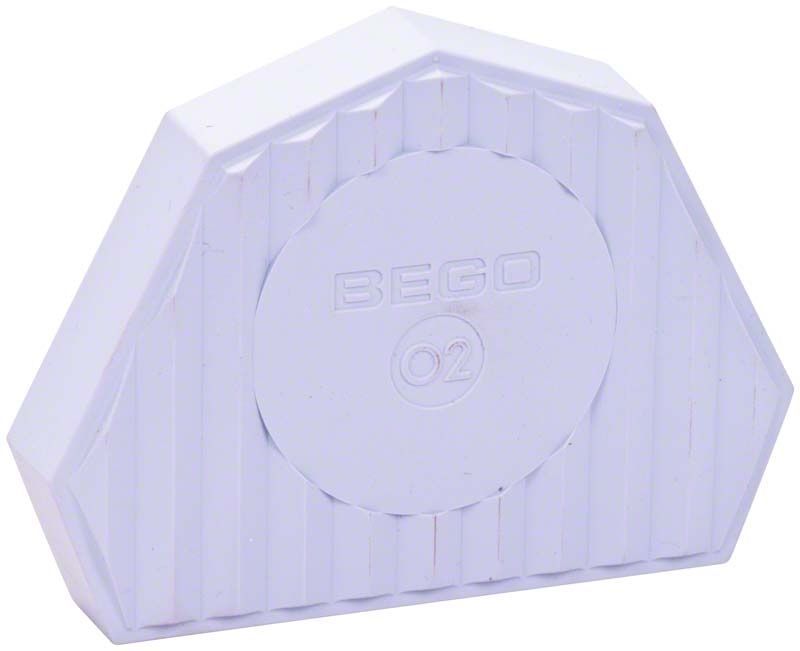 Modellsockel-Former OK Gr. O2 groß von BEGO in Weiß.