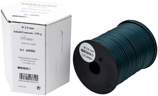Image of Wachsdraht für Gusskanäle grün mittelhart 3,0mm