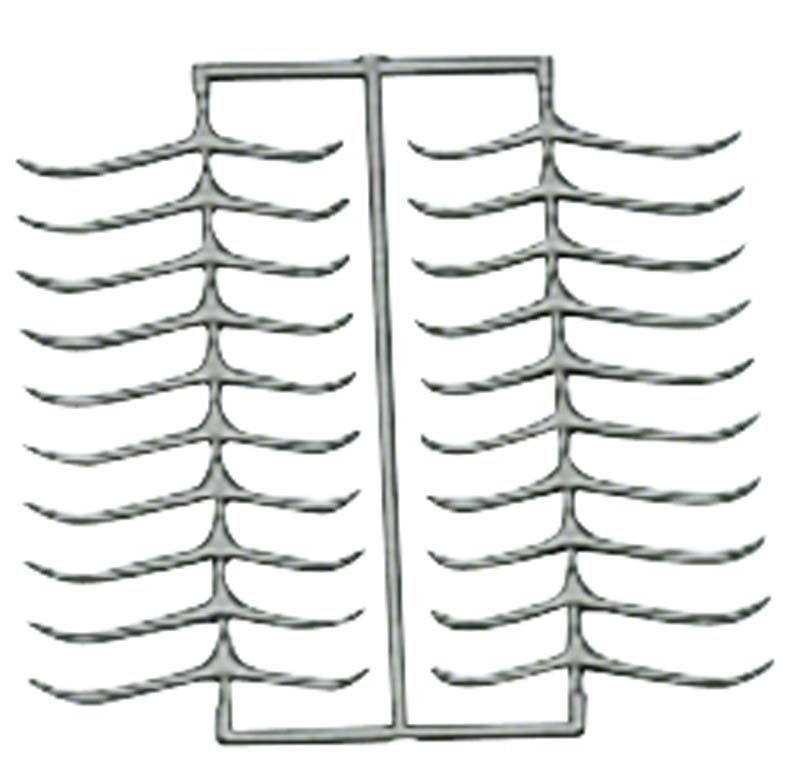 Wachsschablonen für Molaren in zahnmedizinischer Anwendung.