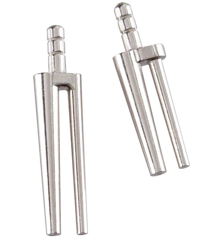 Hochwertige Bi-Pin Modellpins für präzise Dentalanwendungen.