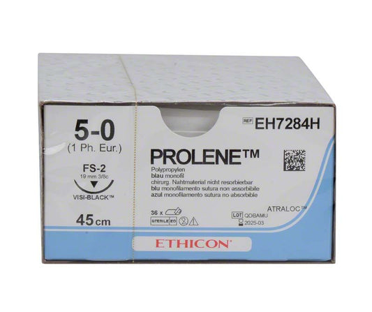 Image of PROLENE™ blau monofil 45cm 5-0 FS2