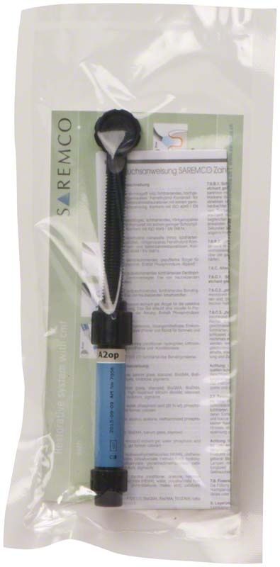 ELS Spritze A2 opaque in transparenter Verpackung mit Beipackzettel.