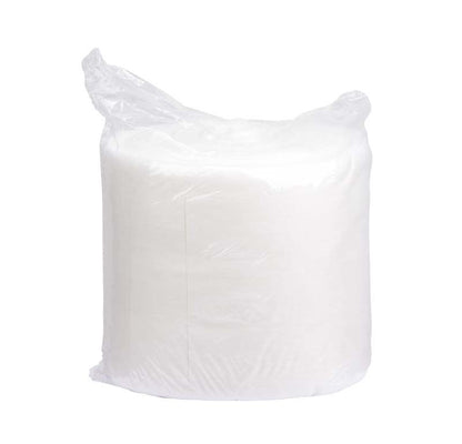 Nachfüllbeutel mit weißen Maxiwipes Desinfektionstüchern für medizinische Anwendungen.